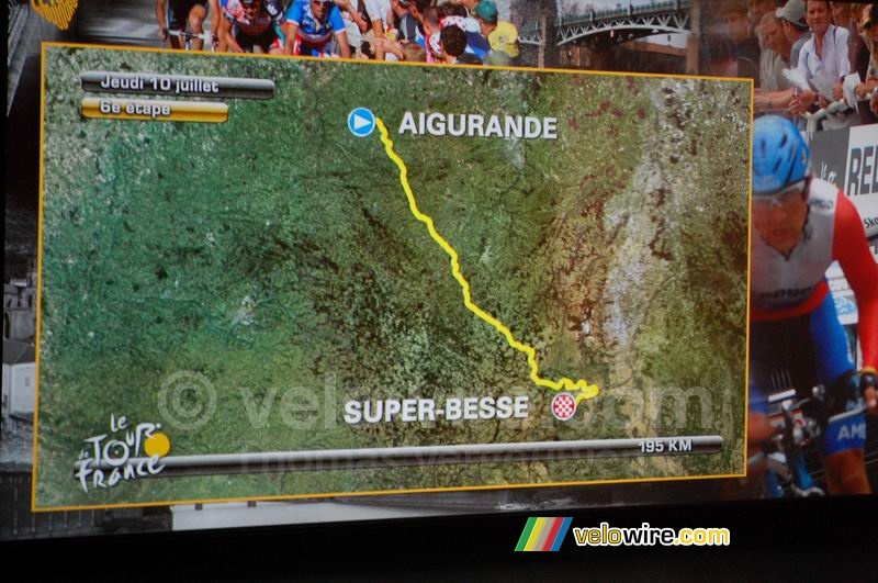 Aigurande > Super-Besse - zesde etappe, donderdag 10 juli