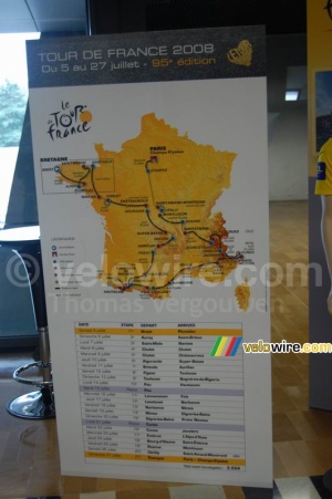 La carte du parcours du Tour de France 2008 (3) (1412x)