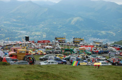 L'arrivée à Hautacam