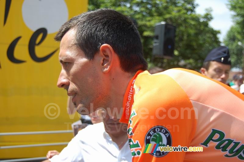 Mikel Astarloza (Euskaltel-Euskadi) in Roanne