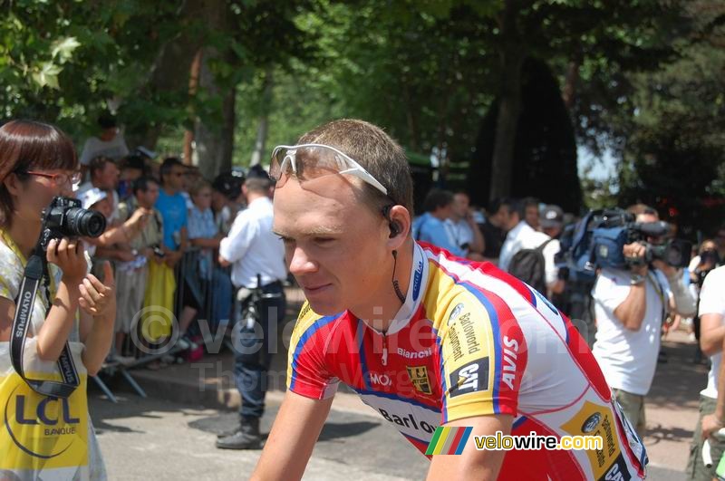 Christopher Froome (Barloworld) in Roanne