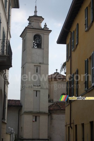 The tower of the Madonnina in Prato church (376x)