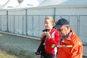Judith Arndt (Allemagne), numéro trois Championnats du Monde contre la montre (420x)