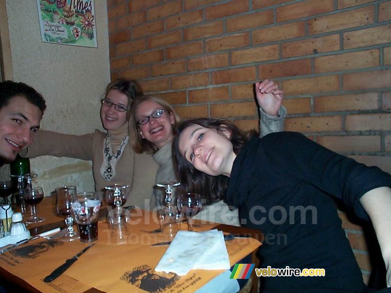 Restaurant Chez Papa: Cdric, Isabelle, Aude & Marie