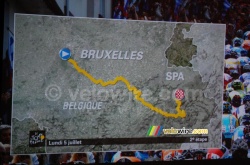 Le parcours de l'étape Bruxelles > Spa