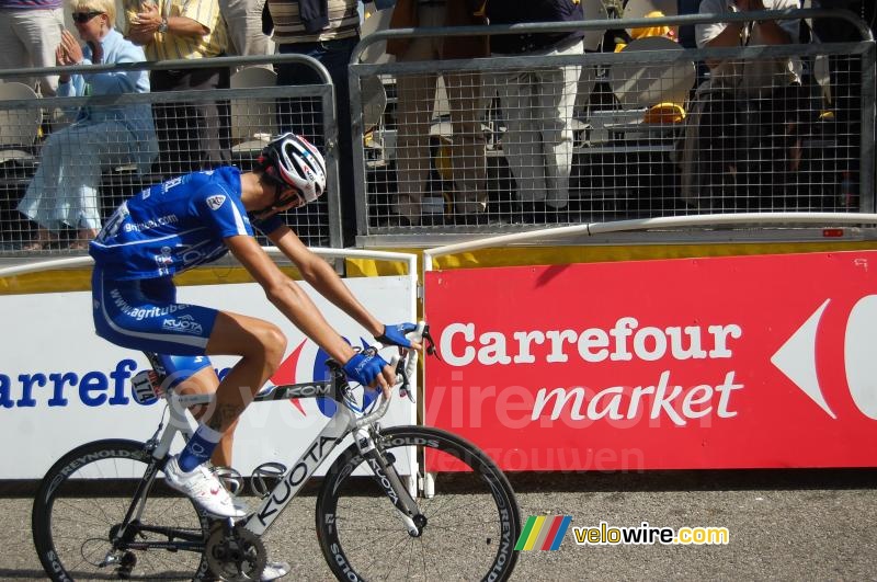 Brice Feillu (Agritubel) wint de etappe op Arcalis (Andorra) (3)