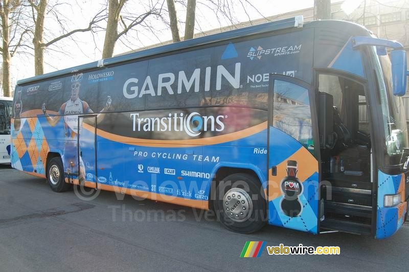 De bus van Garmin-Transitions