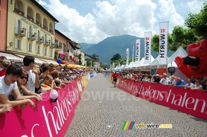 The start in Ascona
