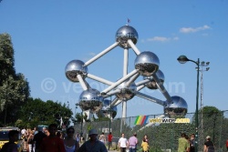 Het Atomium van Brussel