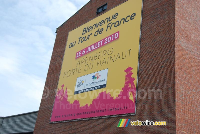 Arenberg heette de Tour de France welkom