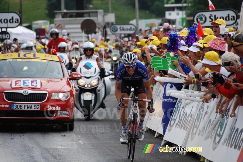 Sylvain Chavanel (Quick Step) wins the stage (2)