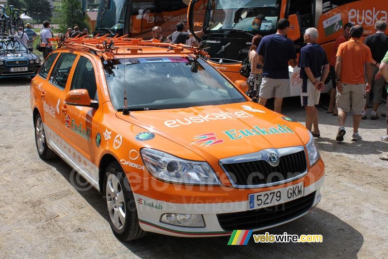 De Euskaltel-Euskadi auto