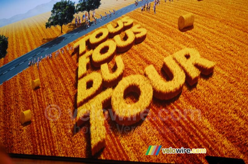 Tous fous du Tour - officile huisstijl Tour de France 2011