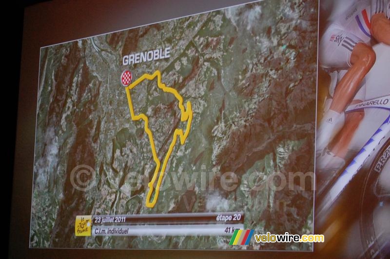 De etappe Grenoble > Grenoble