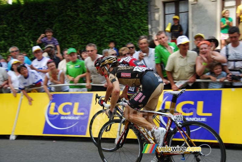 Sprint Alessandro Ballan (BMC Racing Team) & Aitor Perez (Footon-Servetto) (2)