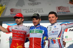 Het podium van Cholet-Pays de Loire 2011