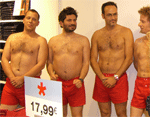 De Shoppenboys in de Celio-winkel in Nice