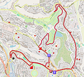 Het parcours van de wegwedstrijd dames elite van de Wereldkampioenschappen van Kigali 2025