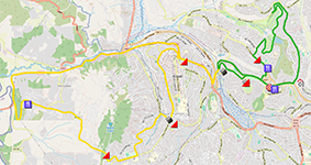Het parcours van de wegwedstrijd heren elite van de Wereldkampioenschappen van Kigali 2025