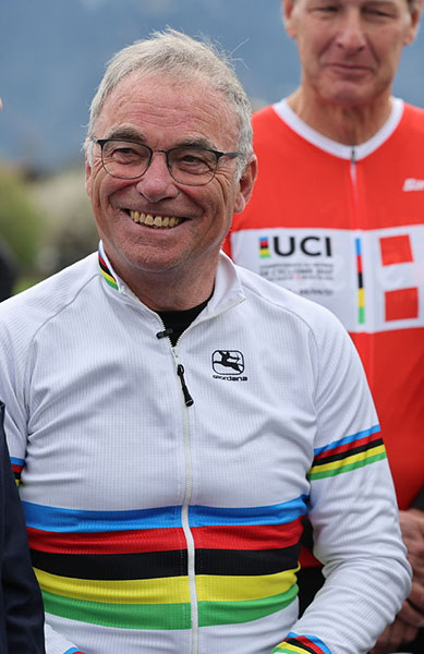 Bernard Hinault - © Patrick Pichon / FFC Bernard Hinault - © Patrick Pichon / FFC