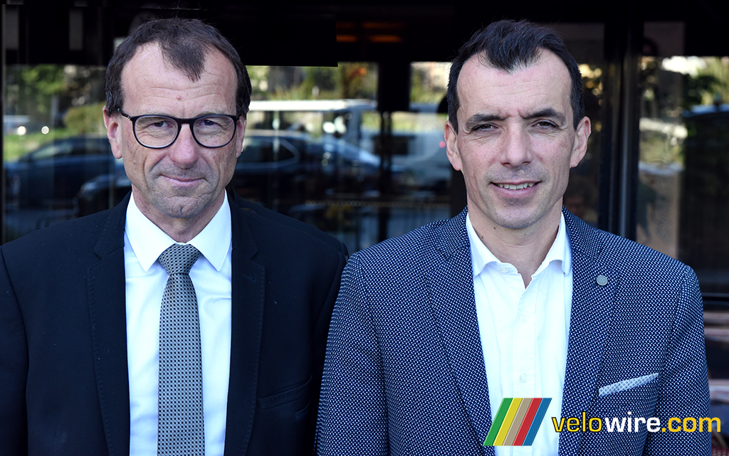 Michel Callot (left) and Florian Vuillaume (right)