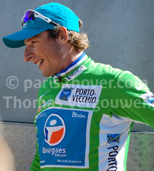 Pierrick Fédrigo in green Pierrick Fédrigo in green