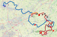 Het parcours van Dwars door Vlaanderen 2026
