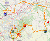 Le parcours de la première étape du Tour d'Italie 2024