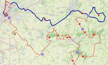 Het parcours van Kuurne-Brussel-Kuurne 2026 Het parcours van Kuurne-Brussel-Kuurne 2026