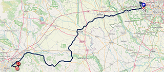 Het parcours van Milano - Torino 2026 Het parcours van Milano - Torino 2026