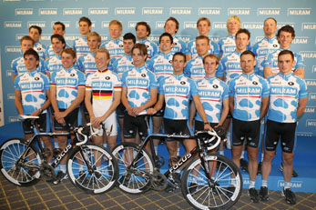 The Milram 2009 team