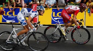 Jérémy Roy and Sylvain Chavanel