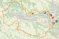Het parcours van de eerste etappe van Parijs-Nice 2026