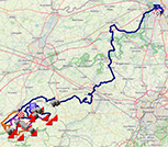 The Tour of Flanders 2024 race route