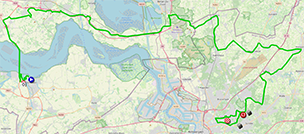 Het parcours van de Scheldeprijs 2024