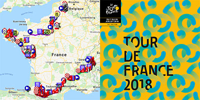 tour de france on google maps