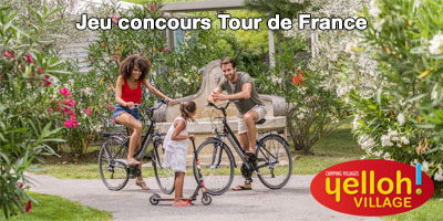 Envie de vivre l'tape du Tourmalet du Tour de France 2019 en VIP ? Yelloh ! Village vous invite !