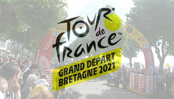 Le Grand Départ du Tour de France 2021 aura lieu en Bretagne, avec les premiers coups de pédale à Brest !