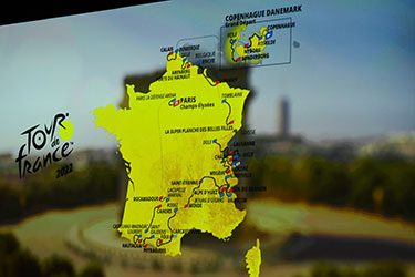 De Tour de France 2022 is gepresenteerd: een originele en uiterst internationale 'Grande Boucle'!