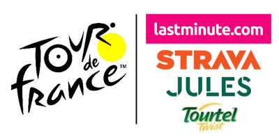 L'actu des partenaires du Tour de France : lastminute.com fait voyager le Tour pendant 3 ans, Jules l'habille ces 4 prochaines années, Tourtel donne un nouveau twist et Strava part sur les routes du Tour !