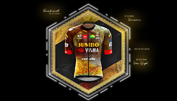 Team Jumbo-Visma présente un maillot original pour le Tour de France 2022 : The Masterpiece