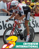 And now it's 5 at the Critérium International for Jens Voigt (Team Saxo Bank)
