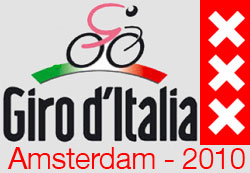 The Giro d\'Italia 2010 starts in Amsterdam (The Netherlands)