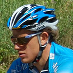 Gerald Ciolek (Milram) remporte le sprint pour la deuxième étape de la Vuelta a Espa&ntildea 2009