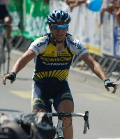 Borut Bozic (Vacansoleil) wins the 6th stage of the Tour of Spain (Vuelta)