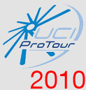 Les quipes UCI ProTour en 2010