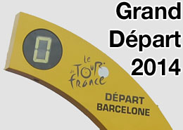 Het Grand Départ van de Tour de France 2014 in Barcelona (Spanje)?