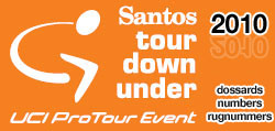 Santos Tour Down Under 2010: list of participants / start list with their numbers and a few short movies