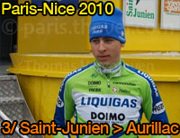 Peter Sagan (Liquigas-Doimo) wins the 3rd stage, Jens Voigt (Saxo Bank) takes the yellow jersey