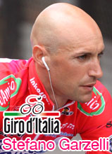 Giro d\'Italia 2010: Stefano Garzelli het snelst in de klim naar Plan de Corones (Kronplatz)